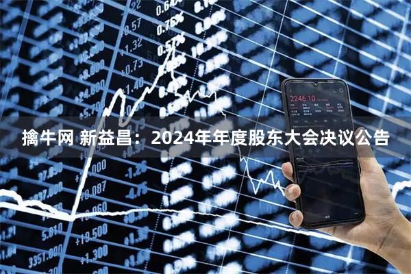 擒牛网 新益昌：2024年年度股东大会决议公告