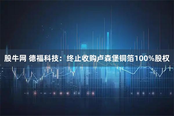 股牛网 德福科技：终止收购卢森堡铜箔100%股权